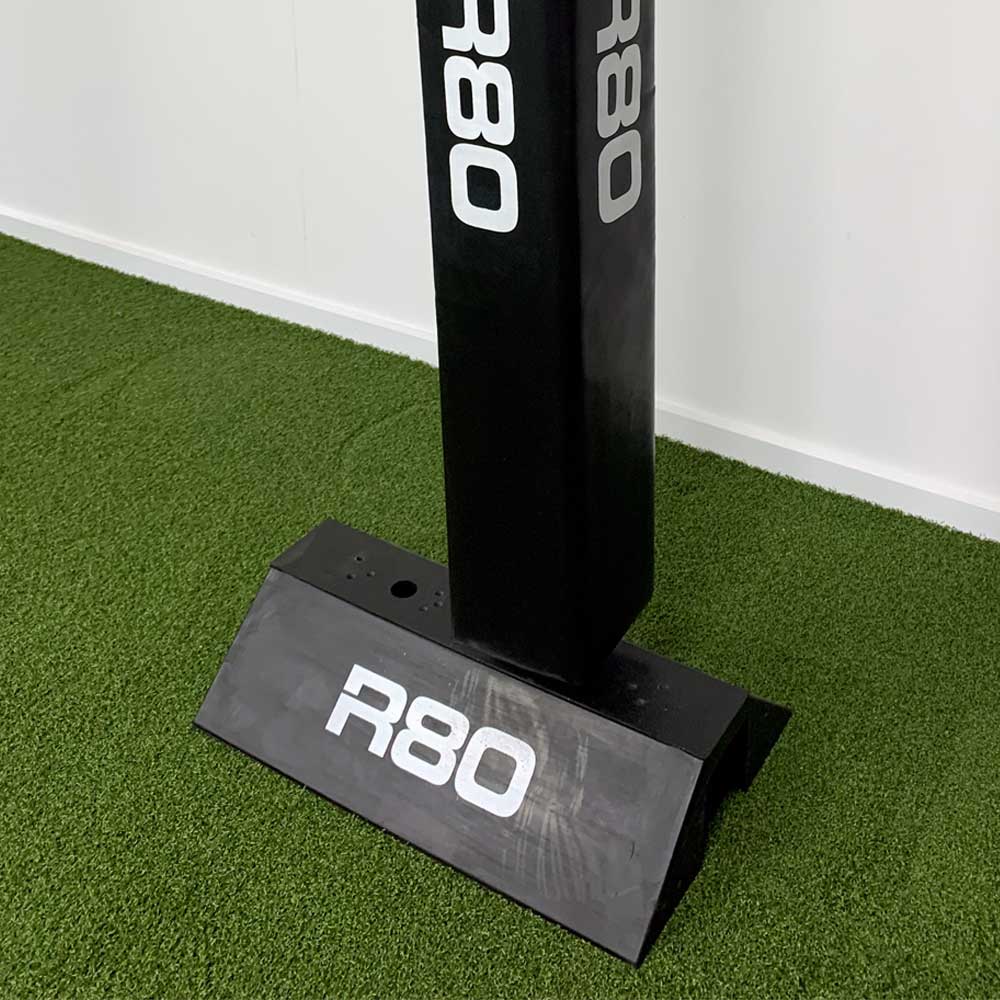 R80 Junior Portable Rugby Goal Posts All Surface Set