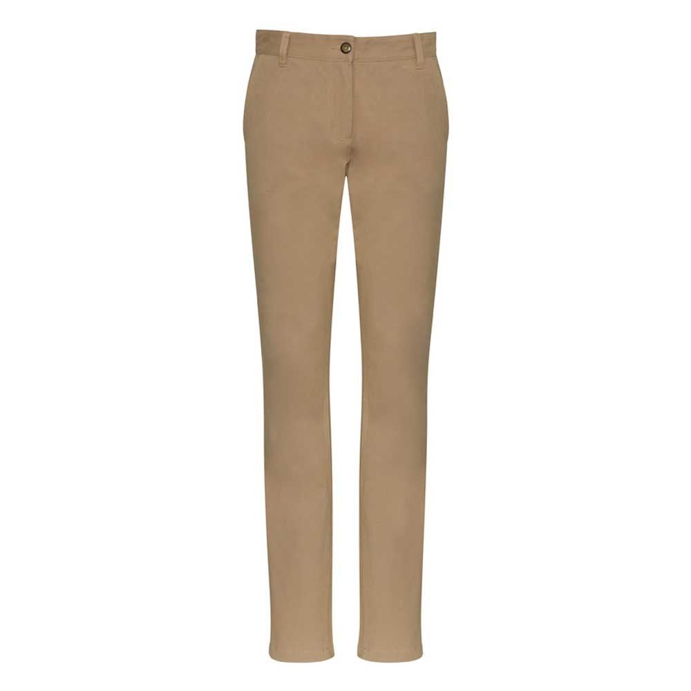 Ladies Lawson Chino Pant - Dark Stone