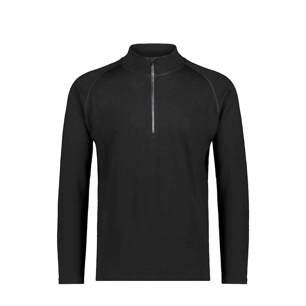 M901 Mens Half Zip Merino - Black6