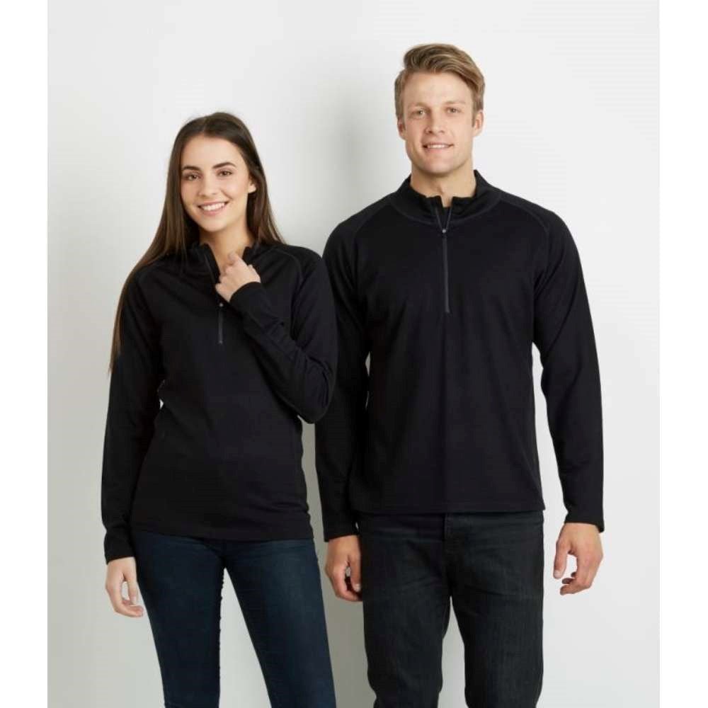 M901 Mens Half Zip Merino - Navy6