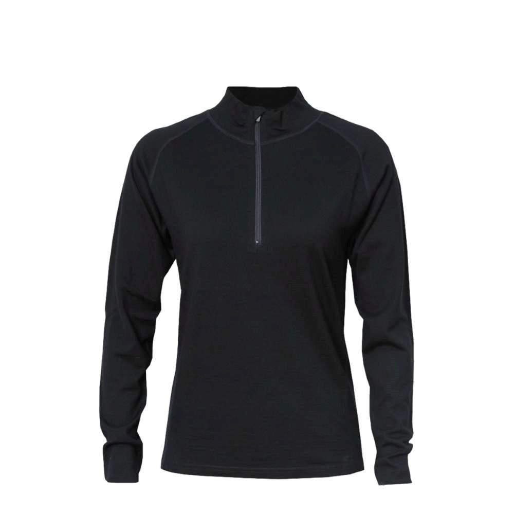 M902 Alpine Merino 1/2 Zip – Womens - Black18