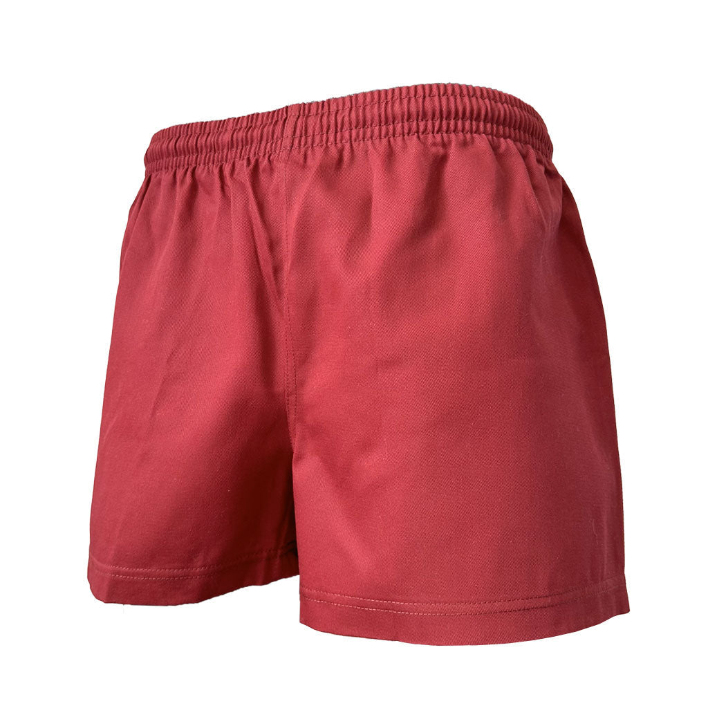 Maroon Rugby Shorts - 4