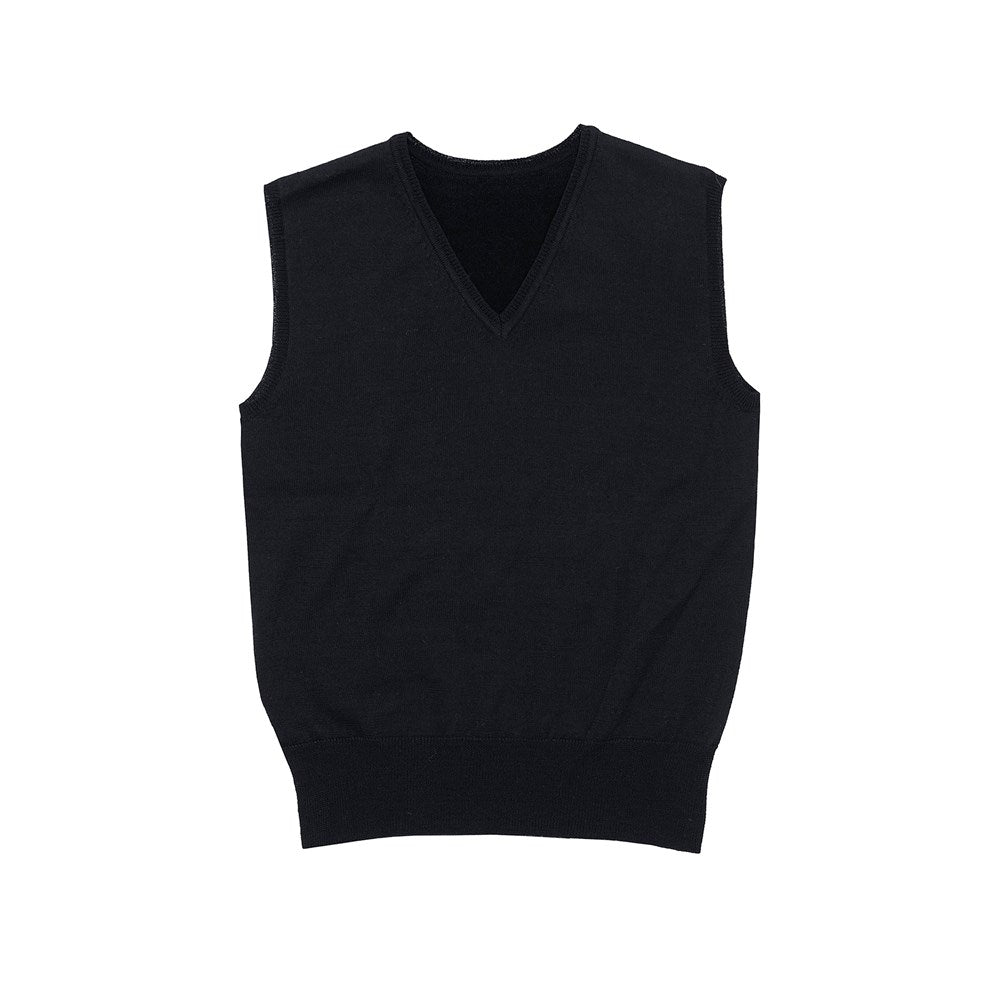 Merino Fully Fashioned Vest - Womens - black8