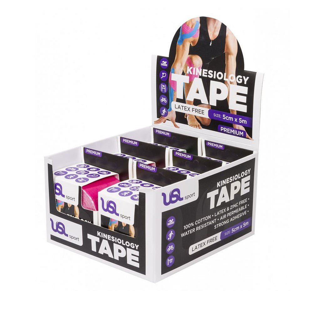 Premium Kinesiology Tex Tape Multi Box - 5cmx 5m