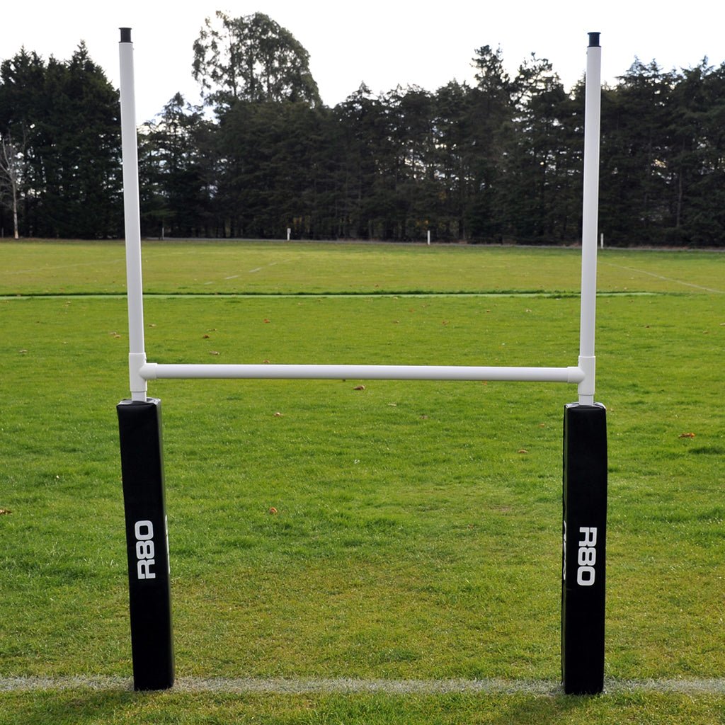R80 Junior Portable Rugby Goal Posts - No Pads