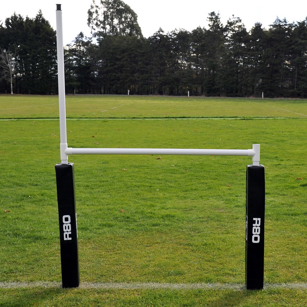 R80 Junior Portable Rugby Goal Posts - No Pads