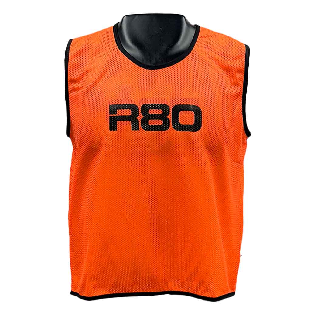 R80 Mesh Training Bibs - JuniorOrange
