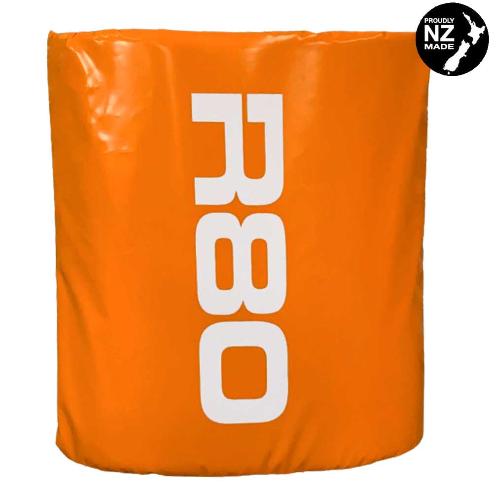 R80 Rugby High Ball Catch Pad Turtle - Orange