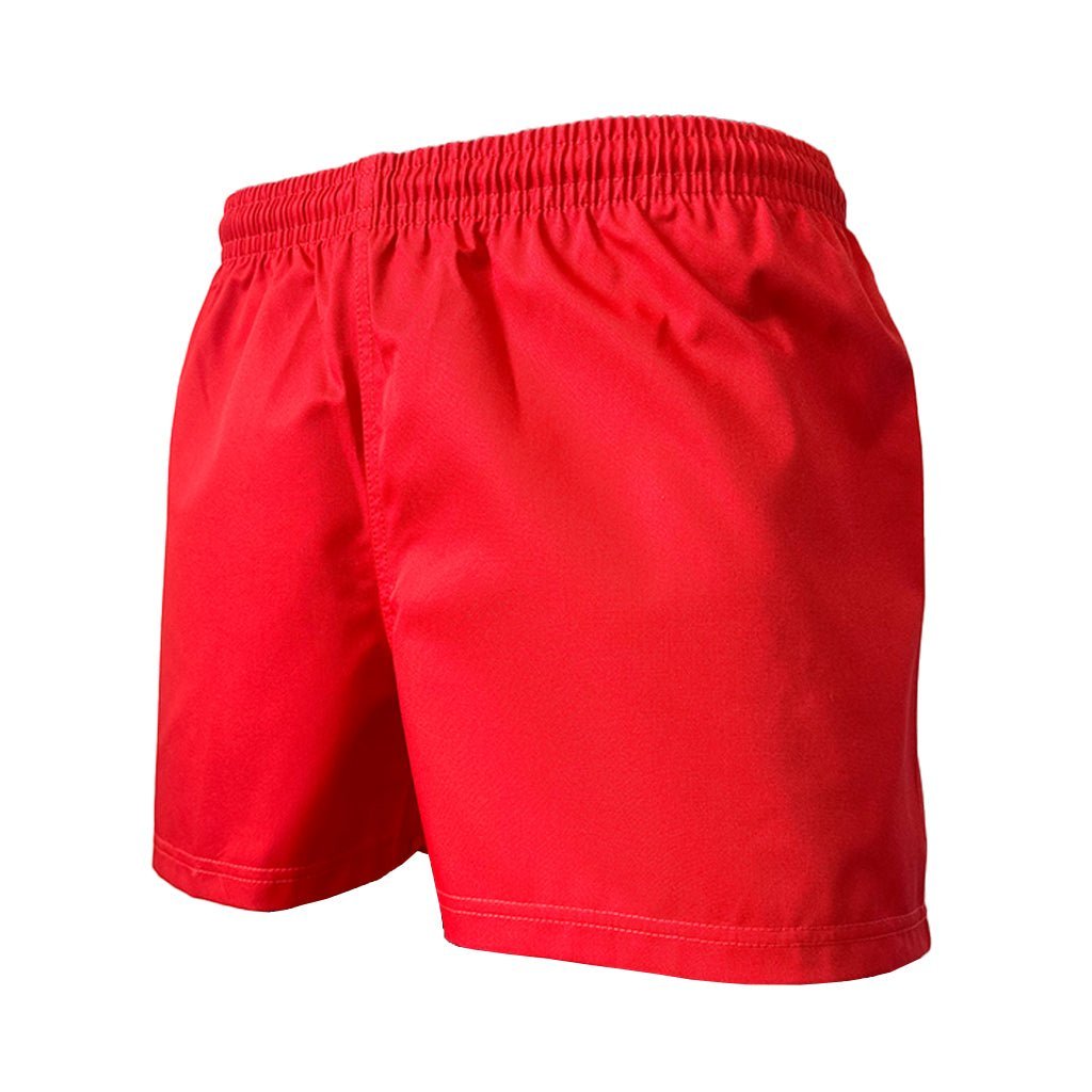 Red Rugby Shorts - 4