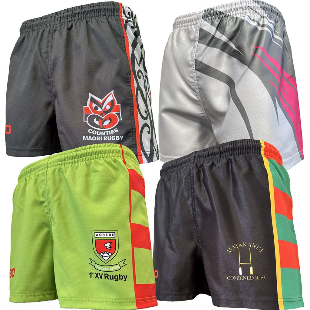 Sublimated Performance Rugby Shorts - 