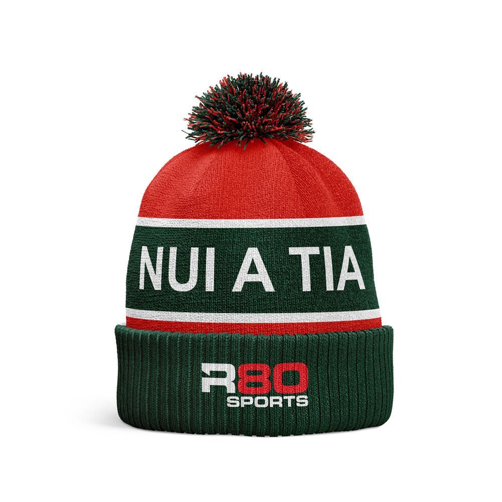 Taupo Nui - a - Tia College - Custom Pom Pom Beanie - 