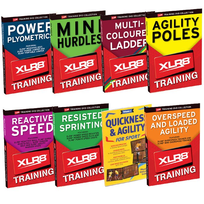 Team Speed & Agility Pack for Rugby and League - With Rugby Guide