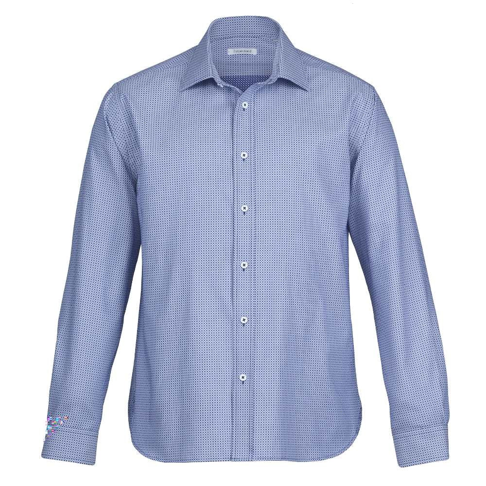 The Farrell Shirt - Mens - navy/whiteS