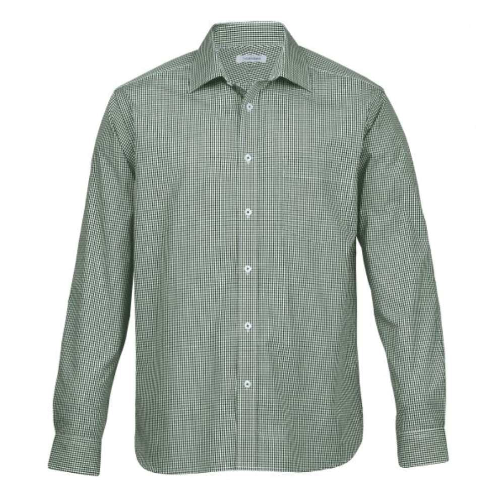 The Kingston Check Shirt - Mens - Green/WhiteS