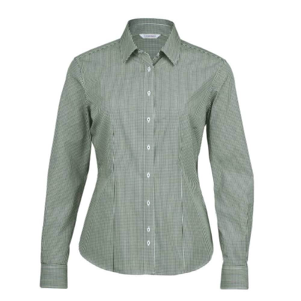 The Kingston Check Shirt - Womens - green/white18