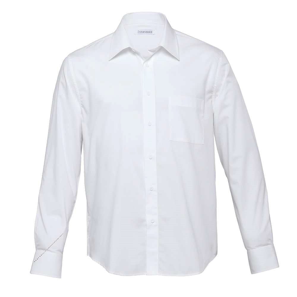 The Republic Long Sleeve Shirt - Mens - whiteS