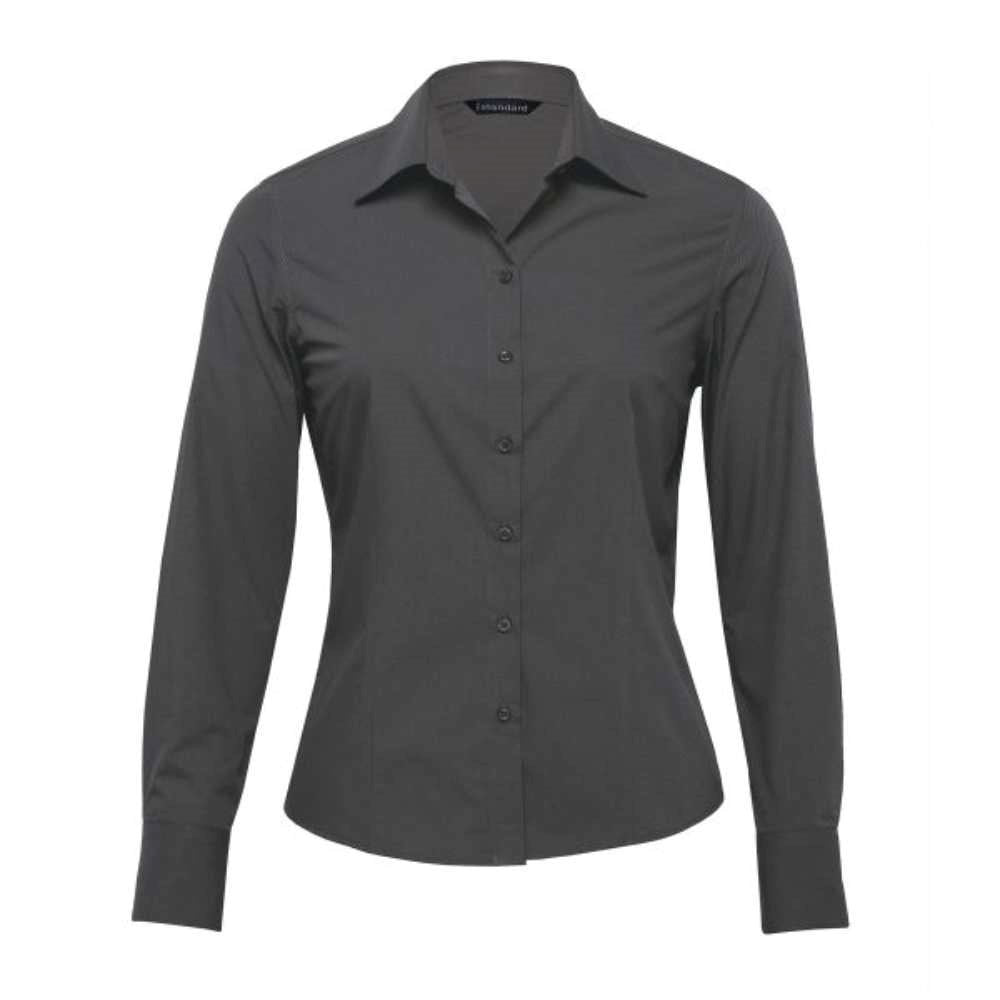 The Republic Long Sleeve Shirt - Womens - charcoal18