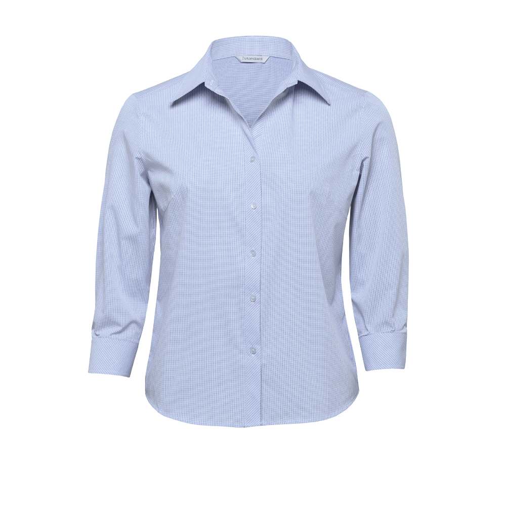 The Urban Mini Rectangle Shirt - Womens - blue/white18