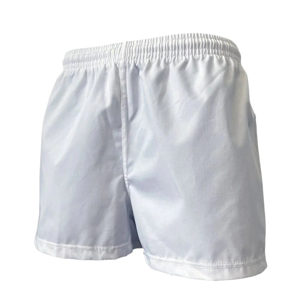 White Rugby Shorts - 4
