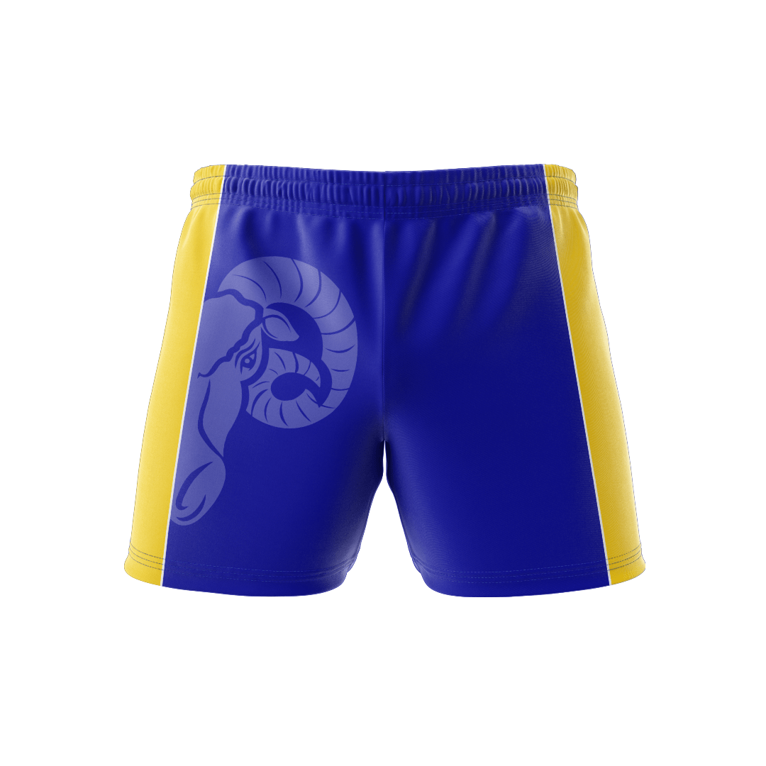 Woolston Rams Rugby League - Casual Gym Shorts - XS