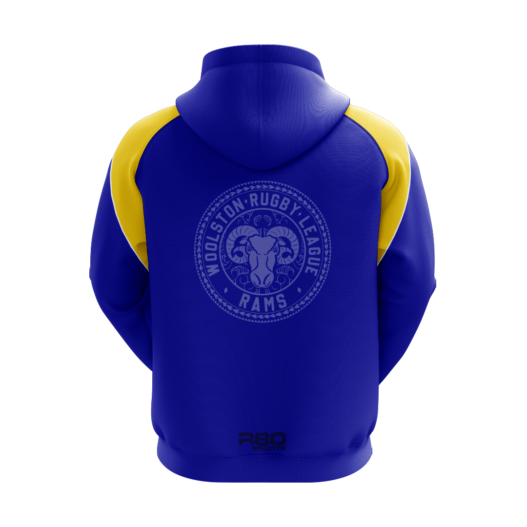 Woolston Rams Rugby League - Cut &amp; Sew Hoodie - S