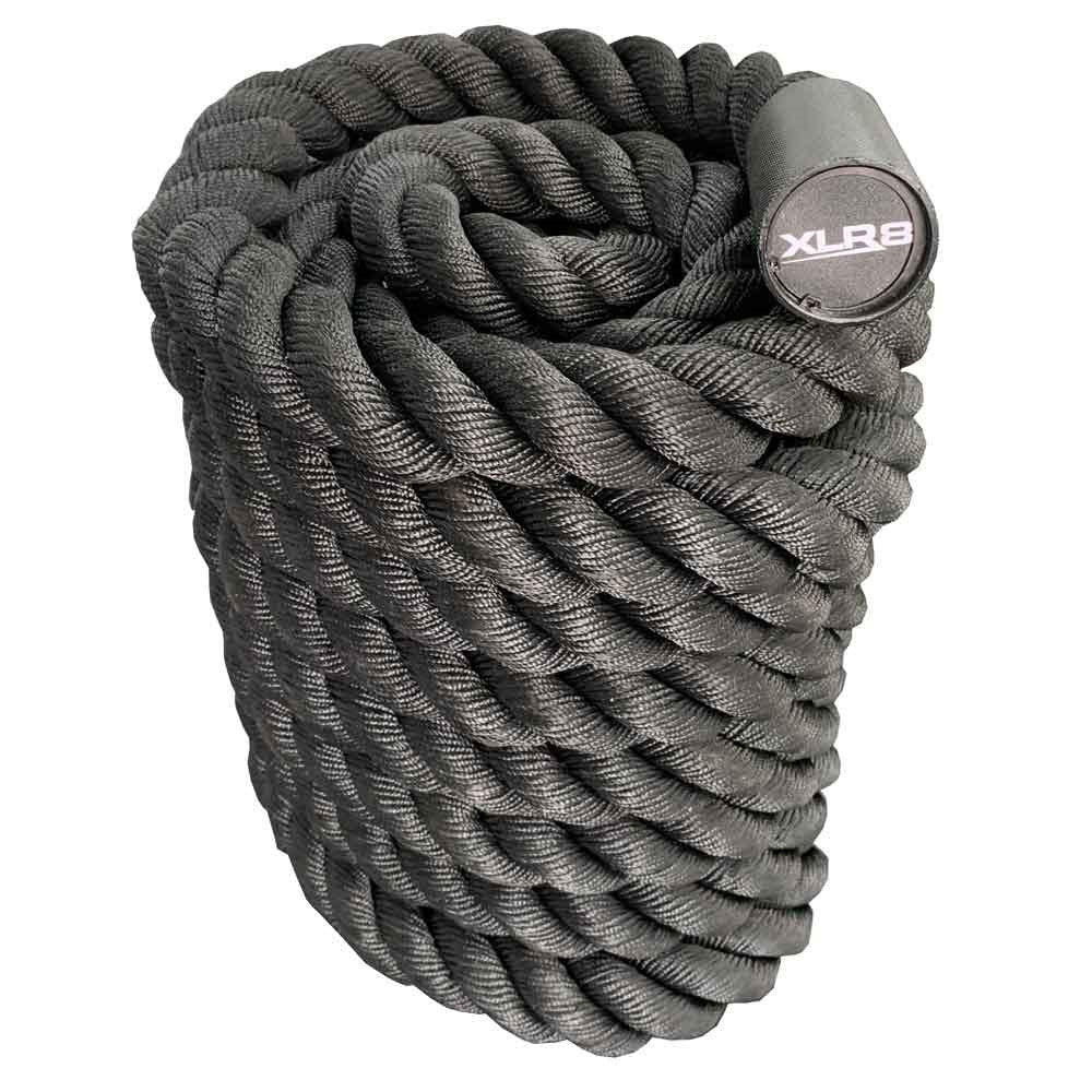 XLR8 Battle Ropes - 10m long 14kg 2inch diam