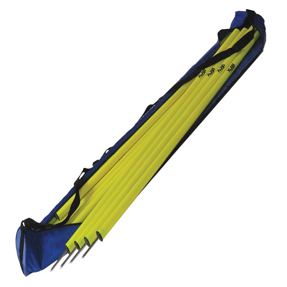 XLR8 Agility Pole Set - 1.7m Yellow Set - 