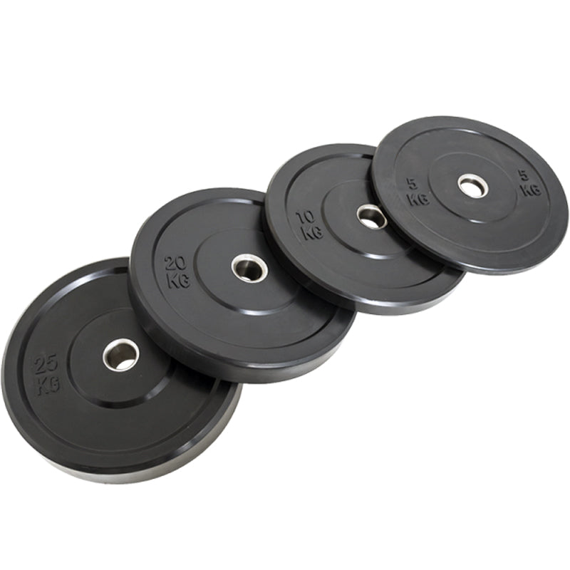XLR8 Black Bumper Plates - 5KG