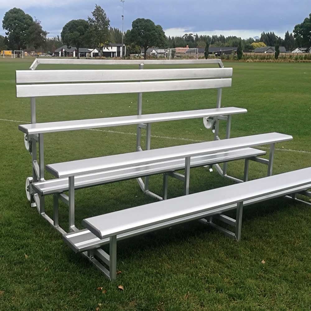 Aluminium Grandstand - 3m Long 3 Tiers High