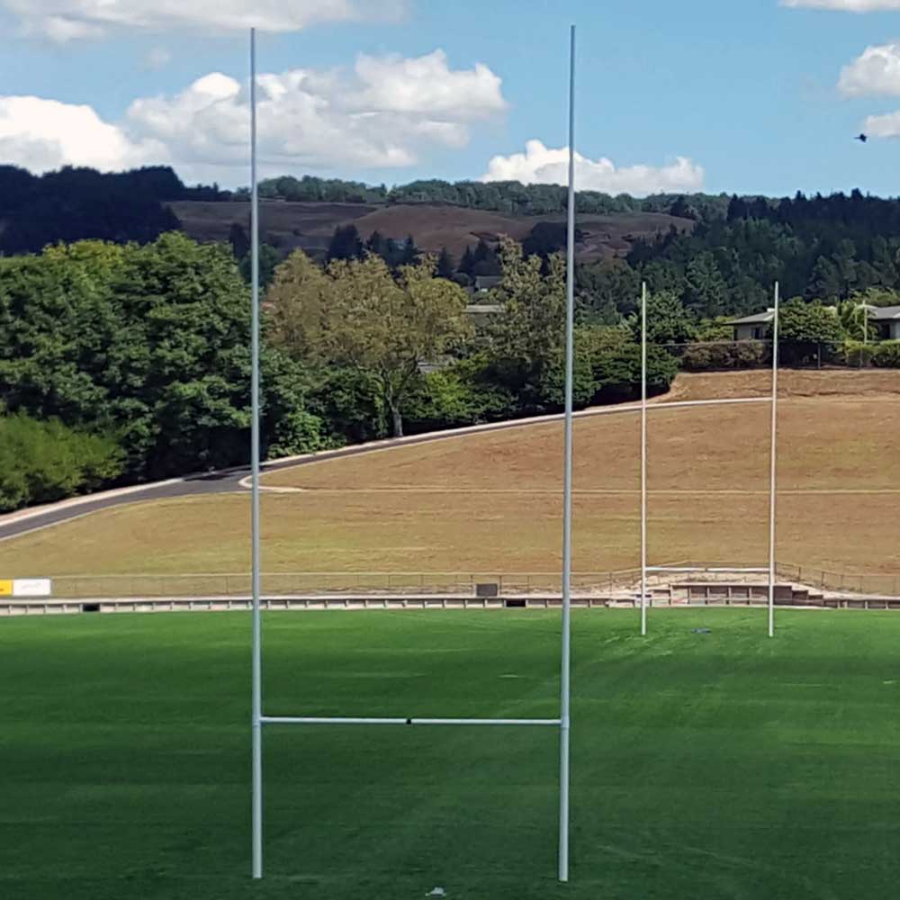 Aluminium Rugby Posts - 16m Posts