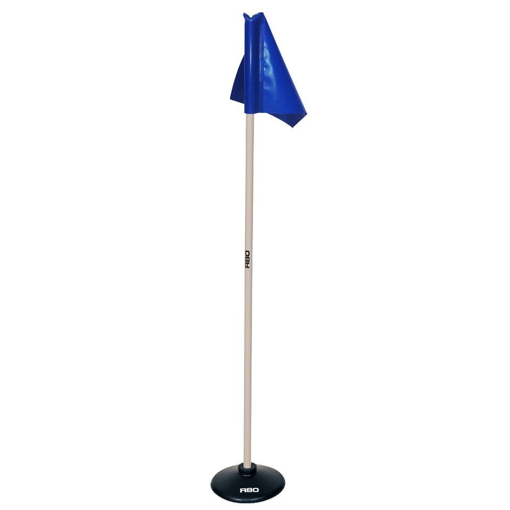 Artificial Surface / Indoor Pole with Top Tarp Flag - Royal Blue