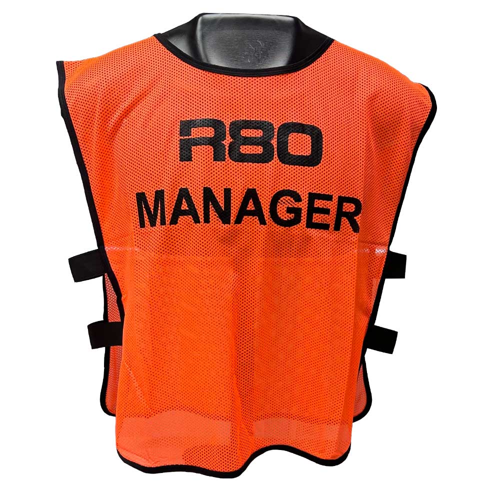 Coach &amp; Manager Printed Bibs - MediumMANAGER