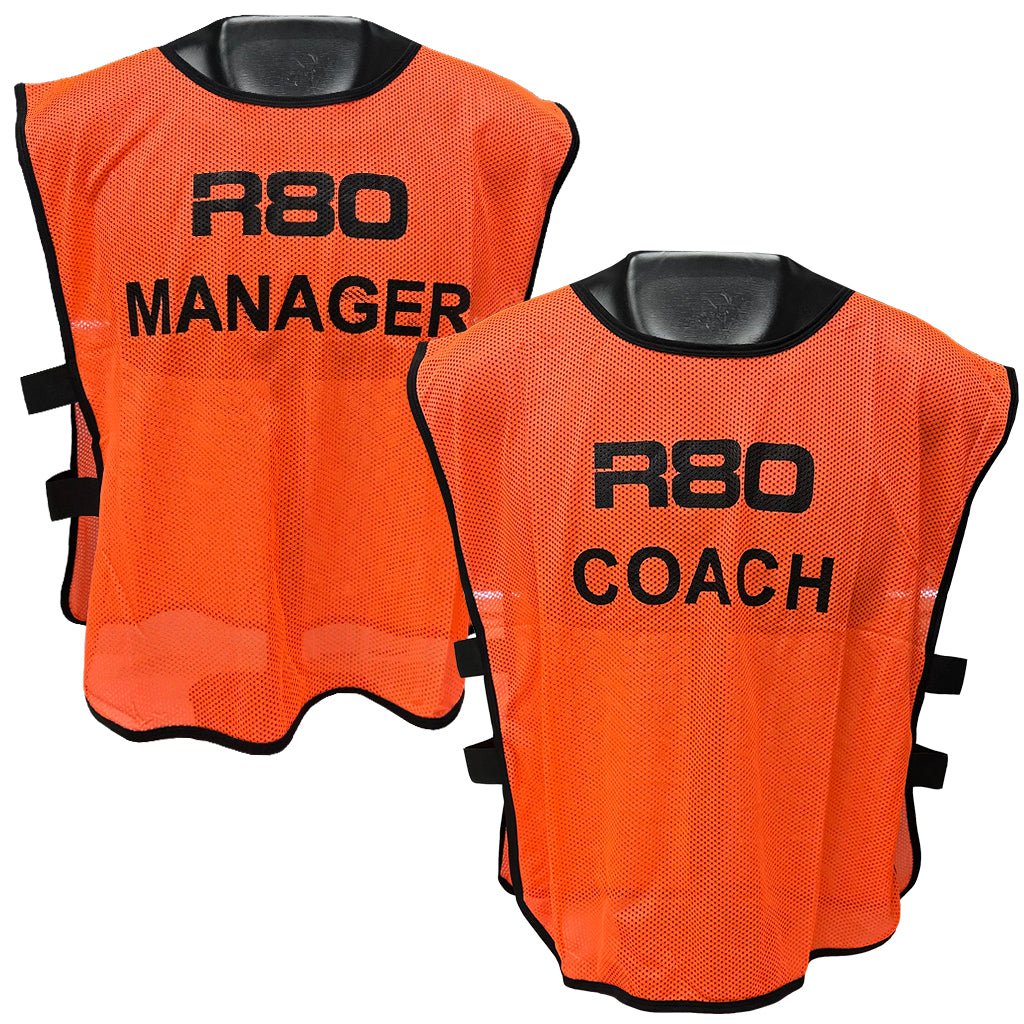 Coach & Manager Printed Bibs - MediumMANAGER