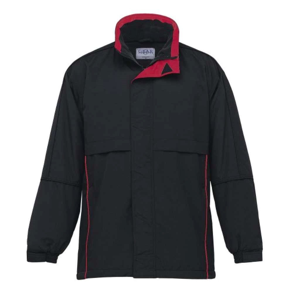 Contrast Basecamp Anorak - black/redXS