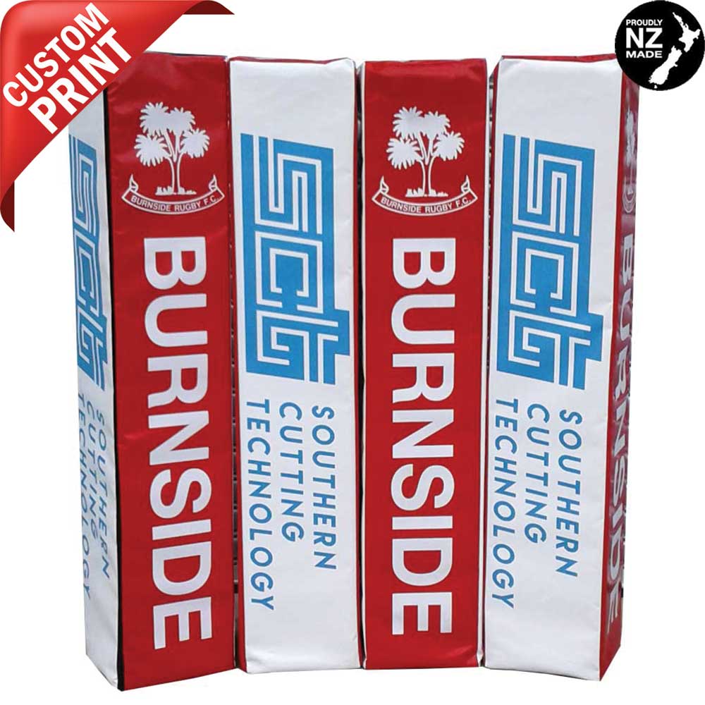 Corporate Branded Rugby Goal Post Pads - 