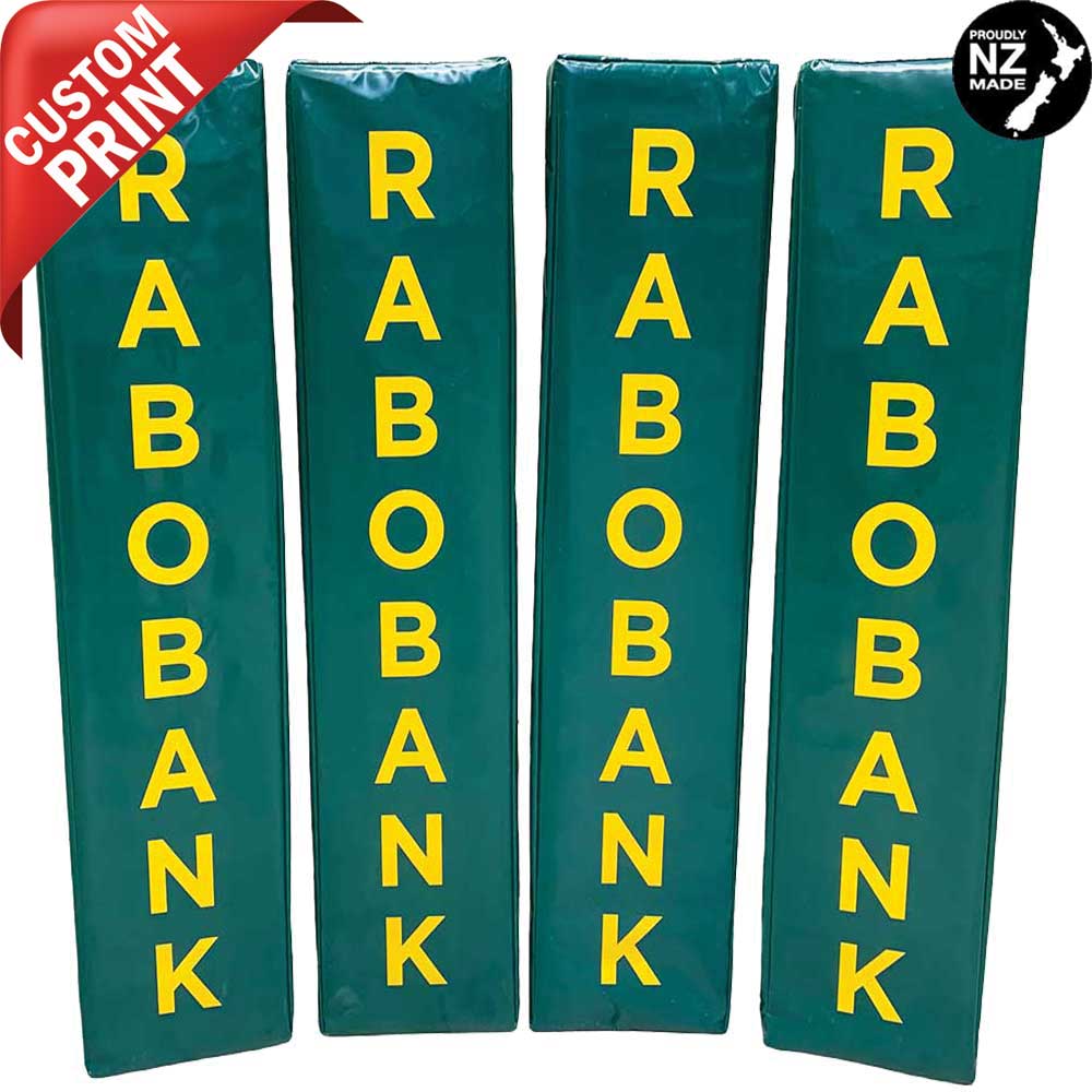Corporate Branded Rugby Goal Post Pads - 