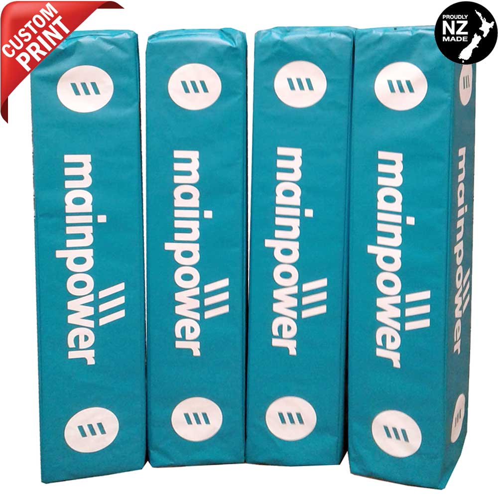 Corporate Branded Rugby Goal Post Pads - 