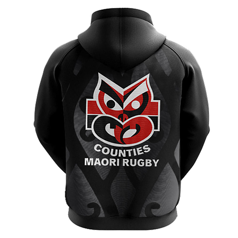Counties Māori Rugby - Sublimated Hoodie - 4
