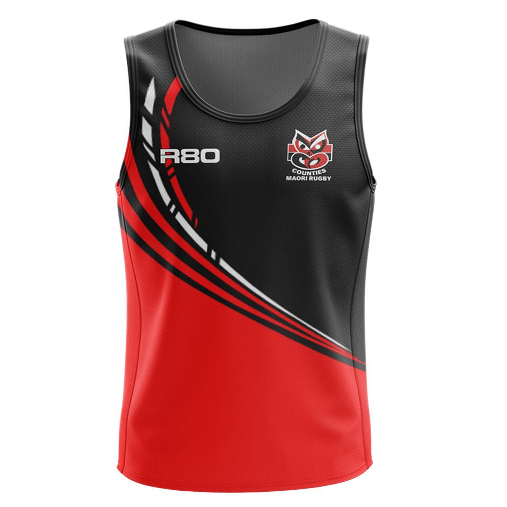 Counties Māori Rugby - Sublimated Singlet - R80 Rugby
