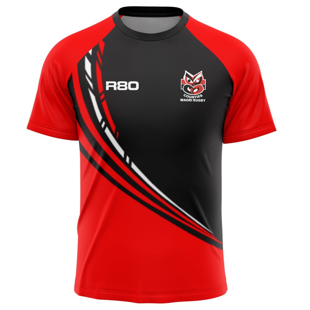 Counties Māori Rugby - Sublimated T-Shirt - R80 Rugby