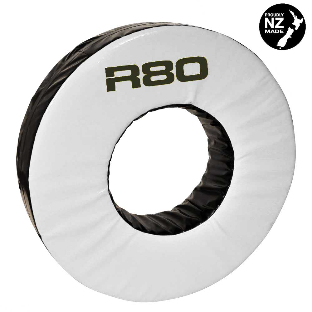 Custom Made Rugby Tackle Rings - JuniorWhite