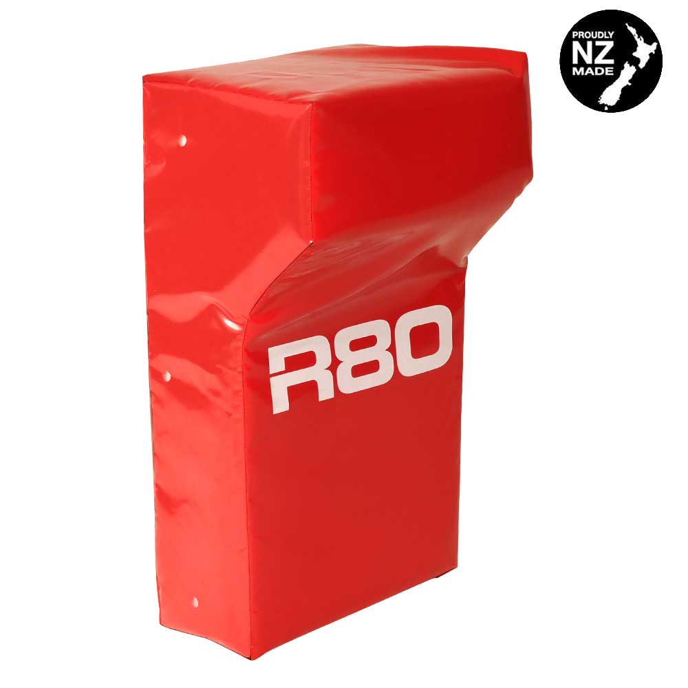 Customised Wedge Rugby Hit - Shields - RedNo Print