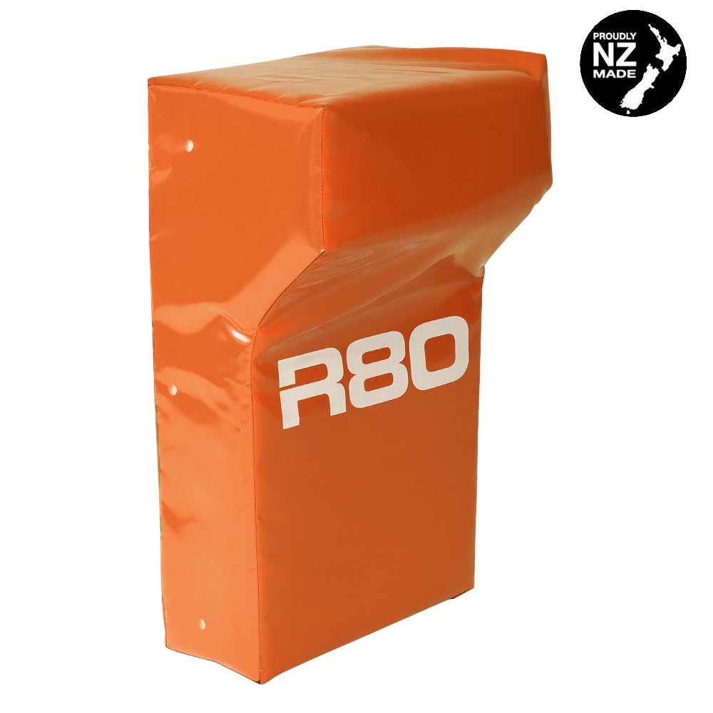 Customised Wedge Rugby Hit - Shields - OrangeNo Print