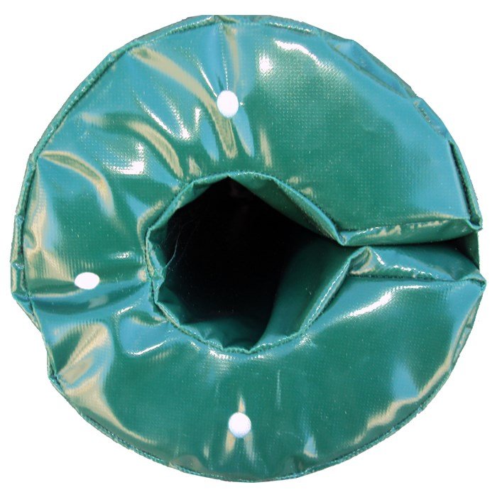 Printed Wrap Around Post Pads - Black