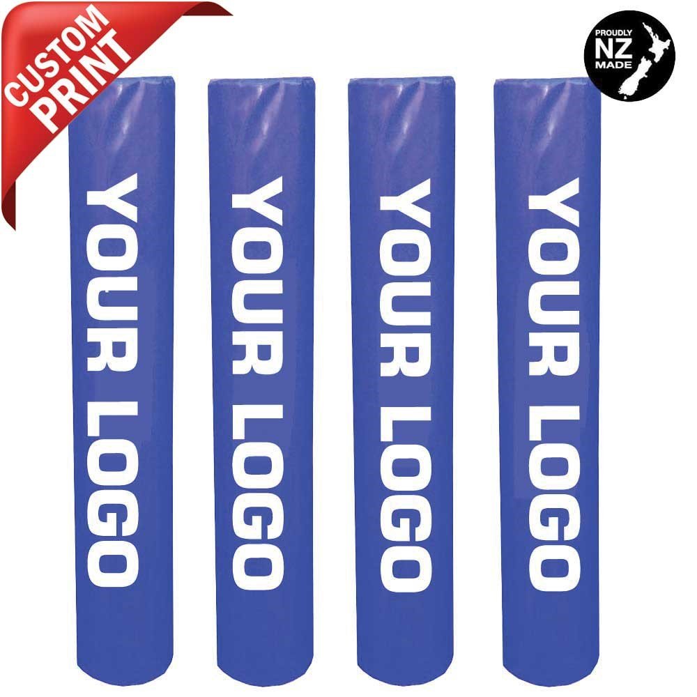 Printed Wrap Around Post Pads - Royal Blue