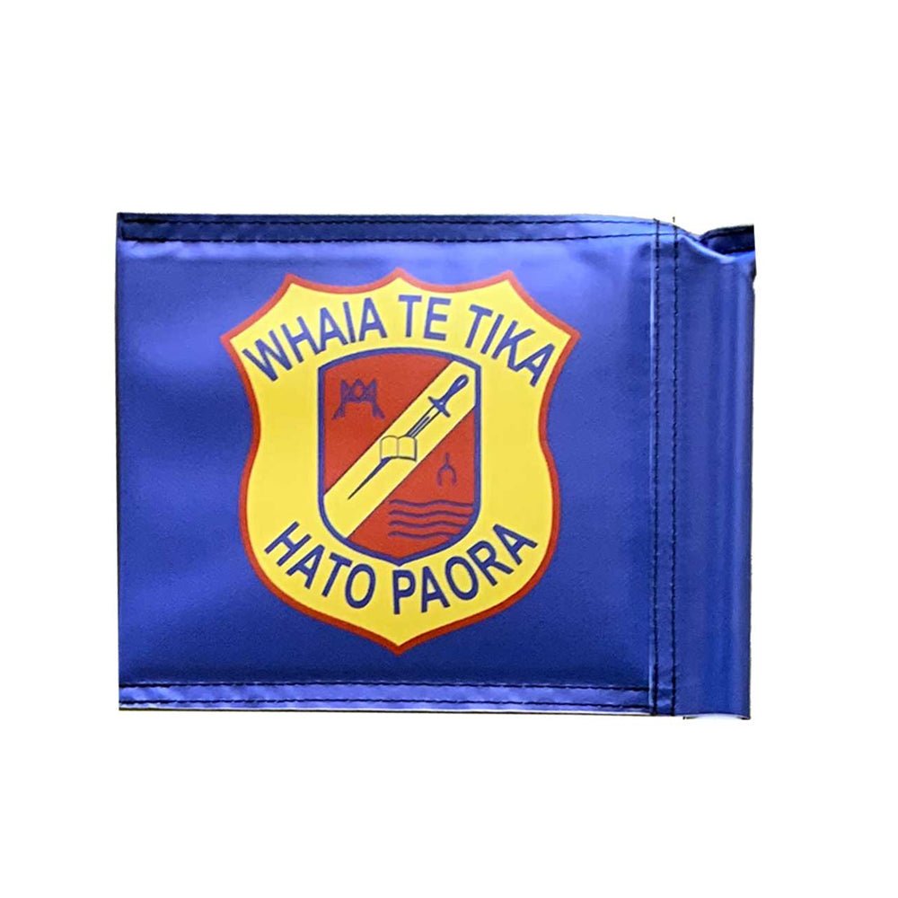 Custom Printed Rigid Touchline Flags - Black