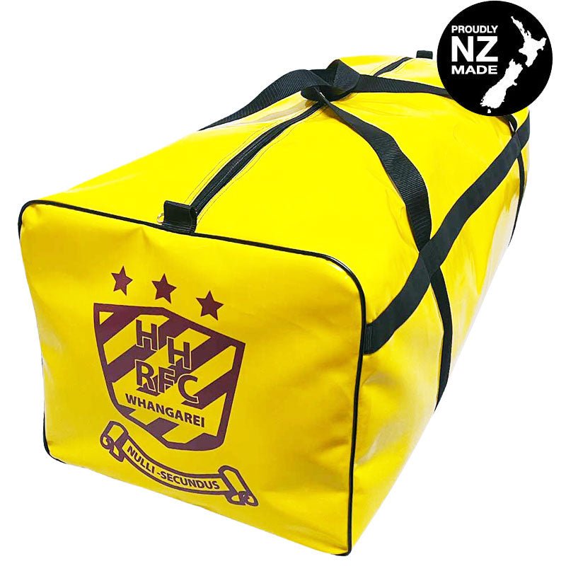 Custom Printed Team Kit Gear Bag - Jumbo - OrangeNO End Pocket