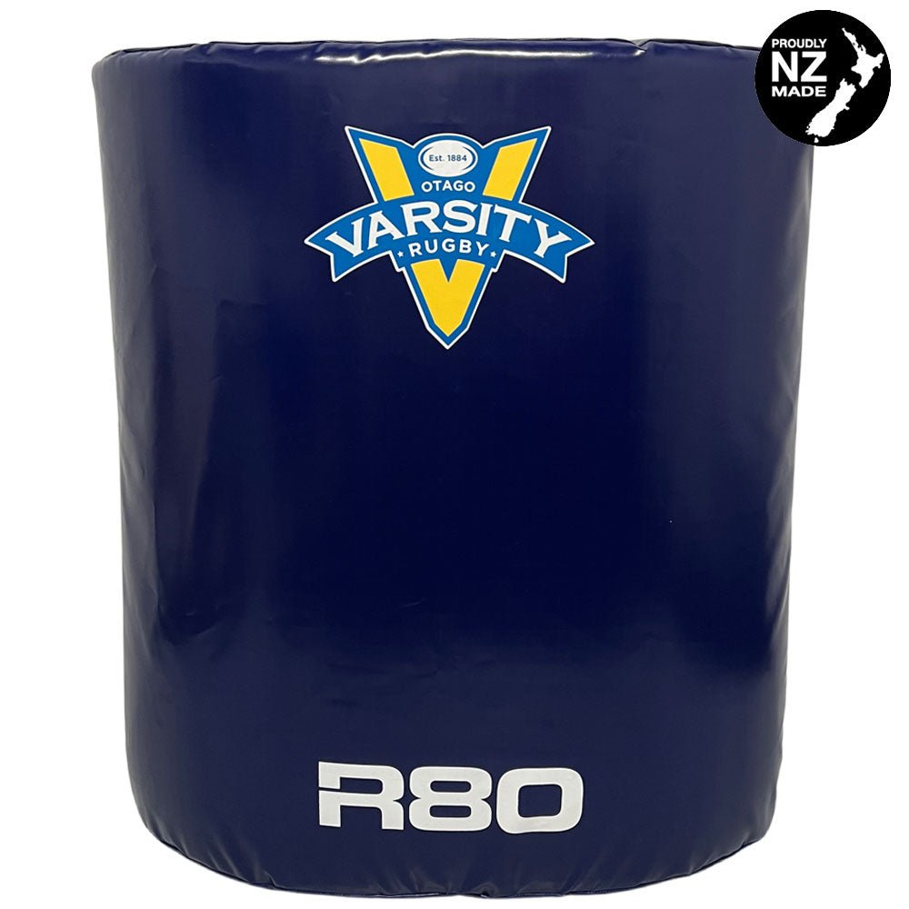 Custom Branded Rugby High Ball Catch Pads - Navy Blue