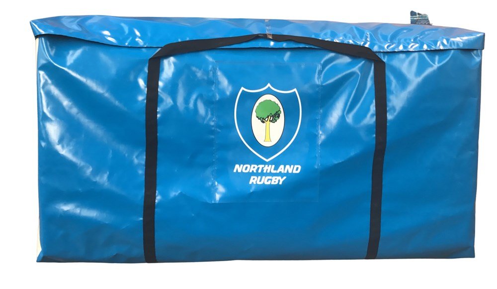 Custom Printed Wedge Hit Shield Storage Bag - Black