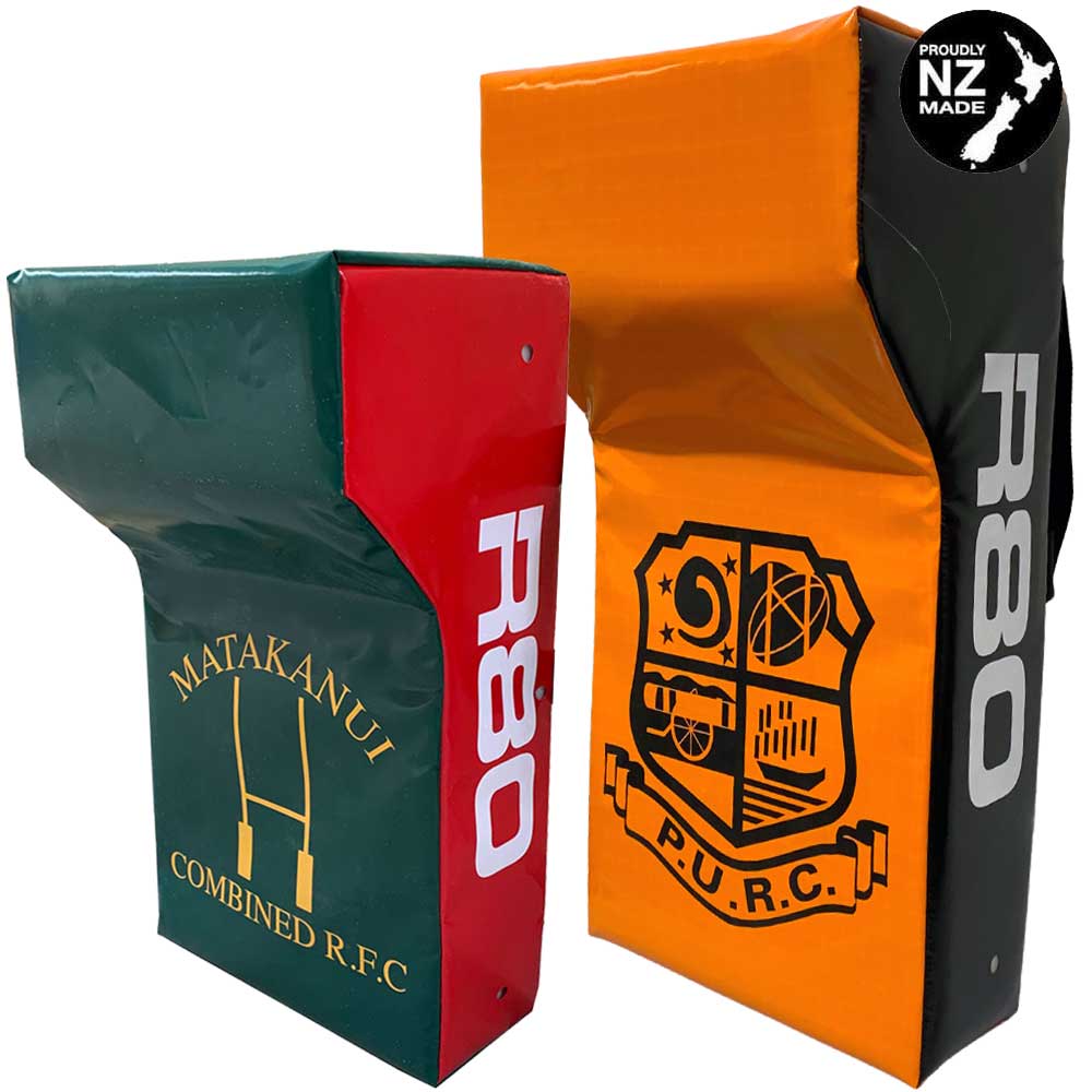 Customised Wedge Rugby Hit - Shields - BlackNo Print